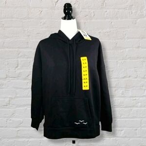 Lazy Pants Women's Fleece Black Sweatshirt Size S